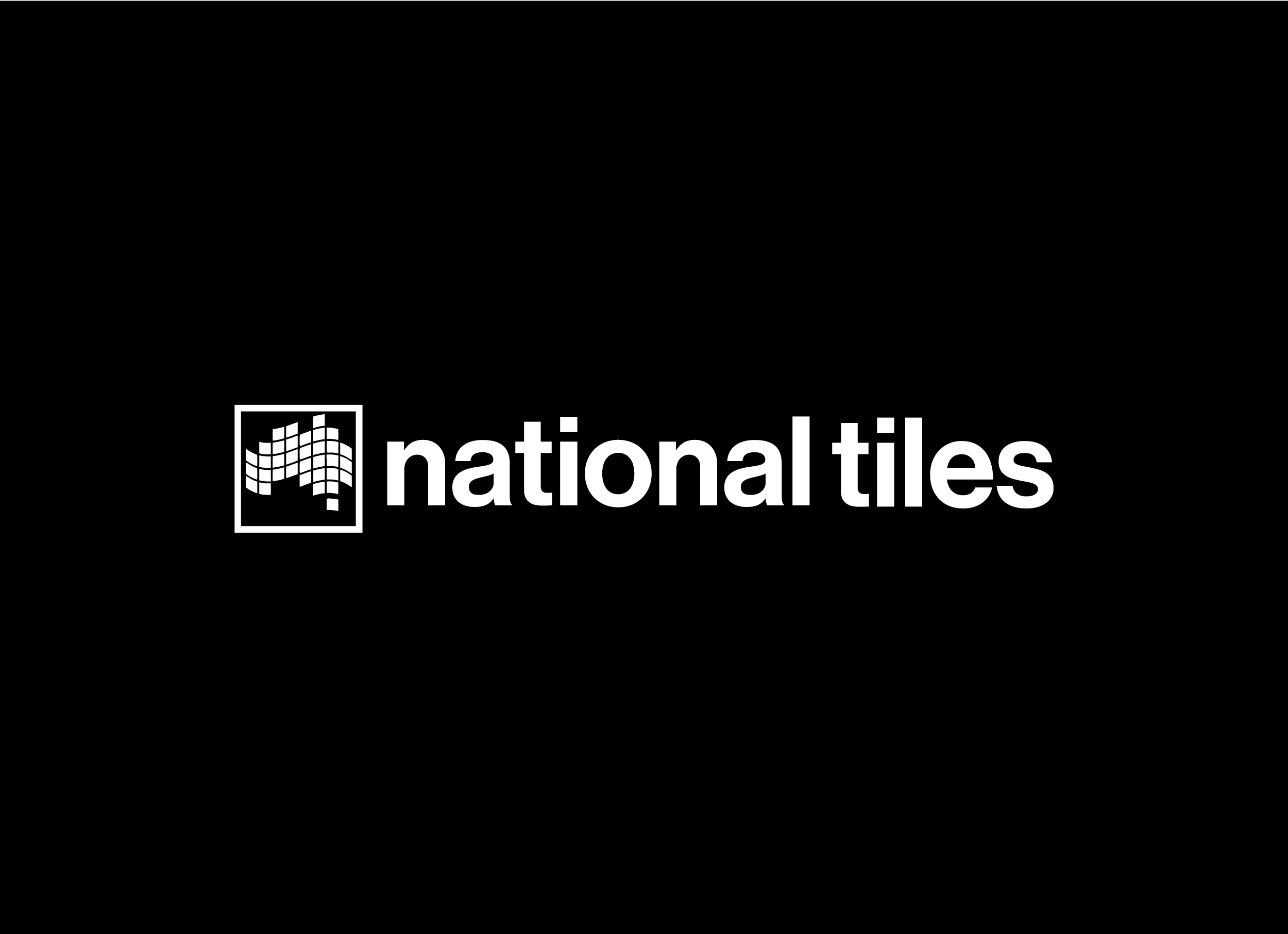 National Tiles - Brand Mark Reversed